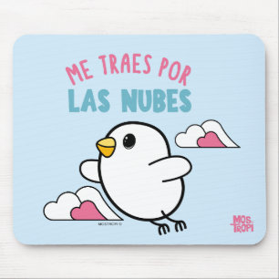 Kipi Holiday Me Mice Carpet Brings Up the Clouds Mouse Pad