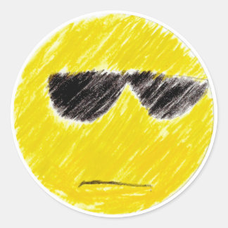 Kira: Round Sticker