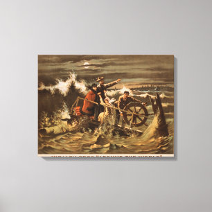 Kiralfy Bros "Around the World" Theatrical Canvas Print