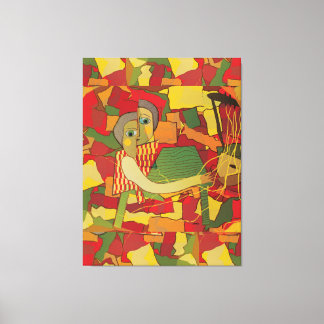 Kirar Melody in Fragments Canvas Print