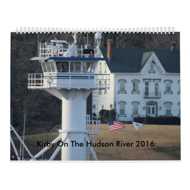 Kirby On The Hudson River 2016 Calendar (Cover)