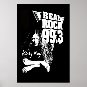 Kirby Ray Poster - Real Rock 99.3