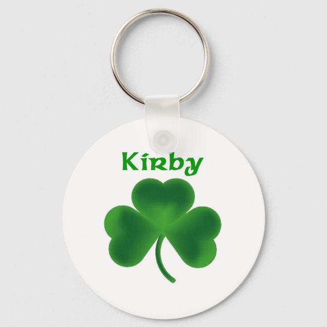 Kirby Shamrock Key Ring (Front)