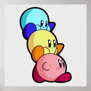 Kirby Stack Poster