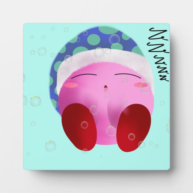 Kirby's Dream Slumber Plaque (Front)