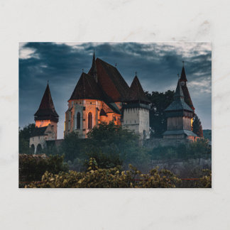 Kirchburg Birthälm Postcard