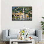 Kirche Cassone Gustav Klimt Painting Captivating  Poster<br><div class="desc">Immerse yourself in the captivating beauty of Kirche Cassone,  a remarkable landscape painting by Gustav Klimt. 
This artwork beautifully captures the essence of nature,  with its lush greenery and architectural elements.
Add a touch of elegance to your space with this extraordinary piece.</div>