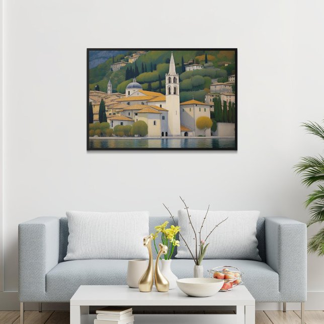 Kirche Cassone Gustav Klimt Painting Captivating  Poster (Creator Uploaded)
