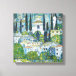 Kirche in Cassone by Gustav Klimt Canvas Print<br><div class="desc">Kirche in Cassone by Gustav Klimt</div>