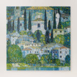 Kirche in Cassone by Gustav Klimt Jigsaw Puzzle<br><div class="desc">Kirche in Cassone by Gustav Klimt</div>