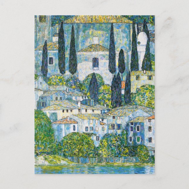 Kirche in Cassone by Gustav Klimt Postcard (Front)