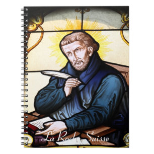 Kirchenfenster La Roche Suisse Nootbook Notebook