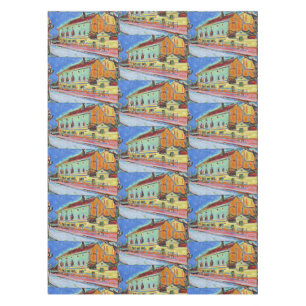 Kirchner Bellevue Dance Hall Expressionist Art Tablecloth