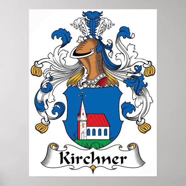 Kirchner Family Crest Poster (Front)