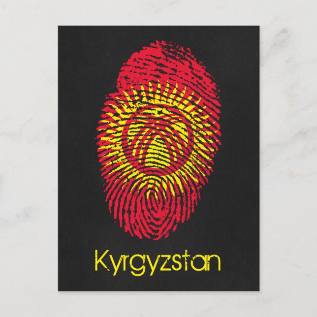 Kirgisistan Postcard (Front)