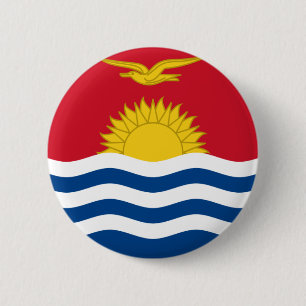 kiribati 6 cm round badge