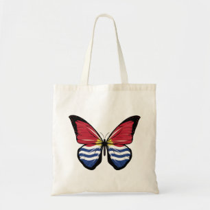Kiribati Butterfly Flag Tote Bag