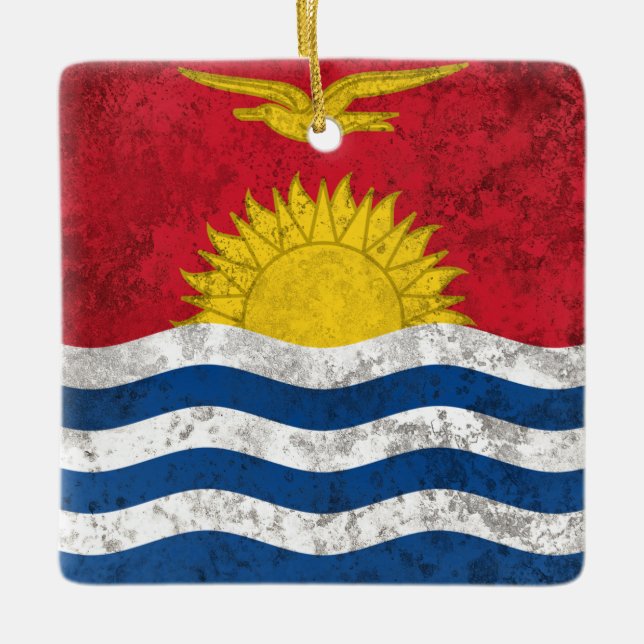 Kiribati Ceramic Ornament (Front)