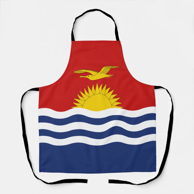 Kiribati Flag Apron (Front)