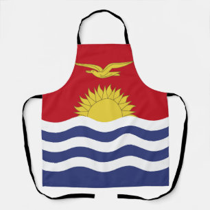 Kiribati flag apron