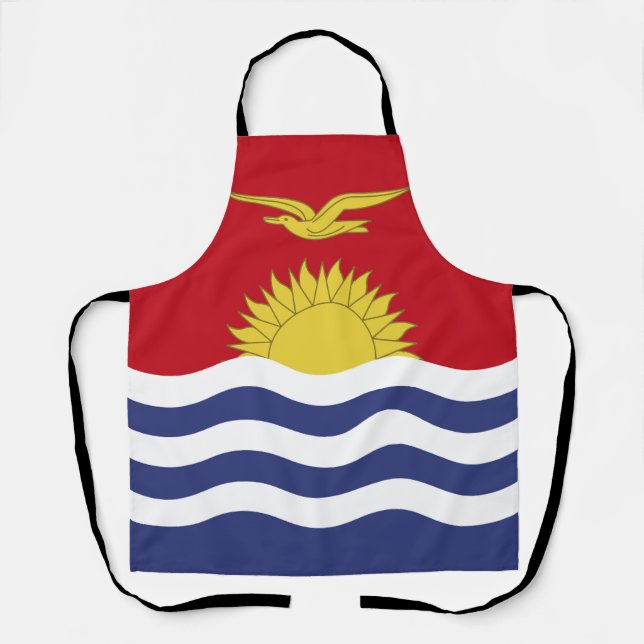 Kiribati flag apron (Front)