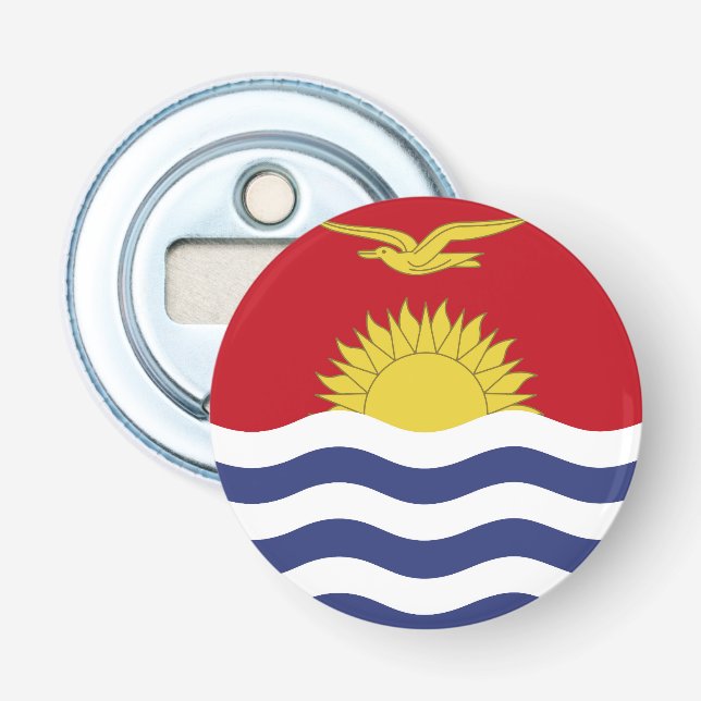 Kiribati flag bottle opener (Front)