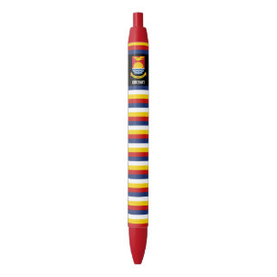 Kiribati Flag Cute Patriotic Black Ink Pen