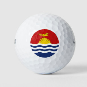 Kiribati Flag Golf Balls