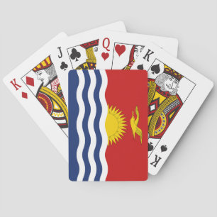 Kiribati Flag Playing Cards