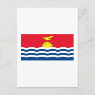 Kiribati Flag Postcard