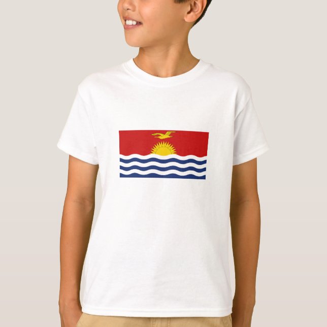 Kiribati Flag T-Shirt (Front)