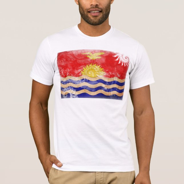 Kiribati Flag T-Shirt (Front)