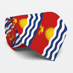 Kiribati Flag Tie