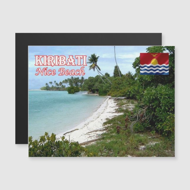 Kiribati - Nice Beach - (Front/Back)