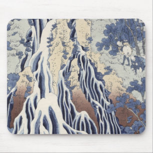Kirifuri Fall on Kurokami Mount Mouse Pad