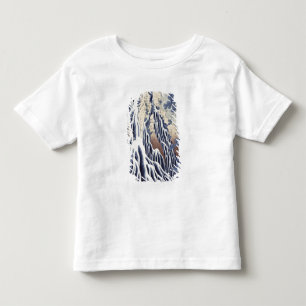 Kirifuri Fall on Kurokami Mount Toddler T-Shirt
