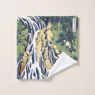 Kirifuri waterfall near Kurokami mountain Housai Wash Cloth