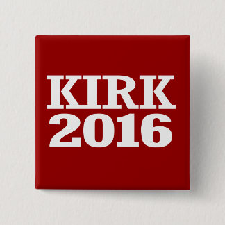 Kirk - Mark Kirk 2016 15 Cm Square Badge