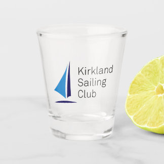 Kirkland Sailing Club Logo Shot Glass