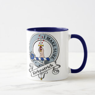 Kirkpatrick Clan Badge Mug