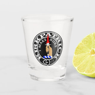 Kirkpatrick Crest Shot Glass