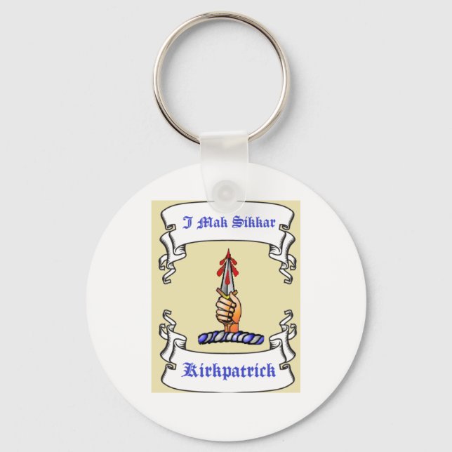 Kirkpatrick Dagger I Mak Sikkar Key Ring (Front)
