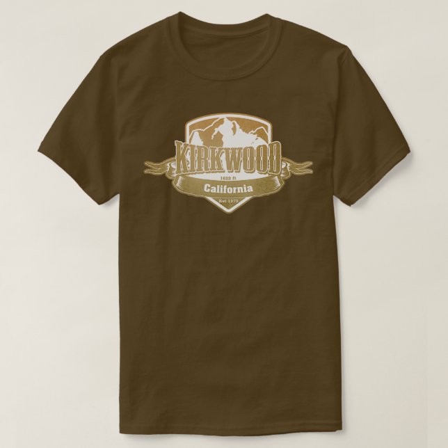 Kirkwood California Ski Resort 1 T-Shirt (Design Front)