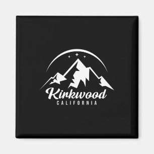 Kirkwood California Ski Resort Skiing Snowboarding Magnet