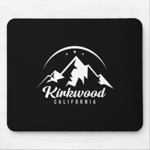 Kirkwood California Ski Resort Skiing Snowboarding Mouse Pad