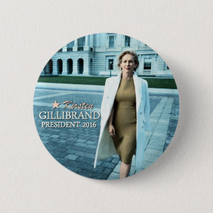 Kirsten Gillibrand for President 2016 6 Cm Round Badge