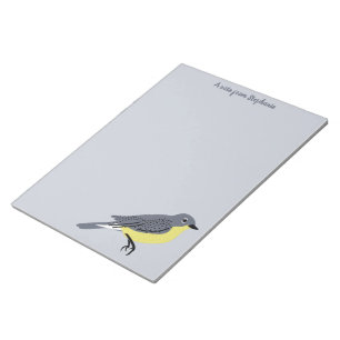 Kirtland's Warblers Bird Lovers Stationery Notepad