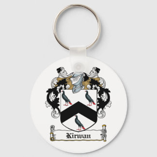 Kirwan Family Crest Key Ring