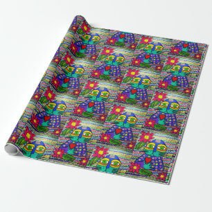 Kisa the Cat Wrapping Paper