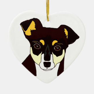 Kisha Chihuahua Ornament white